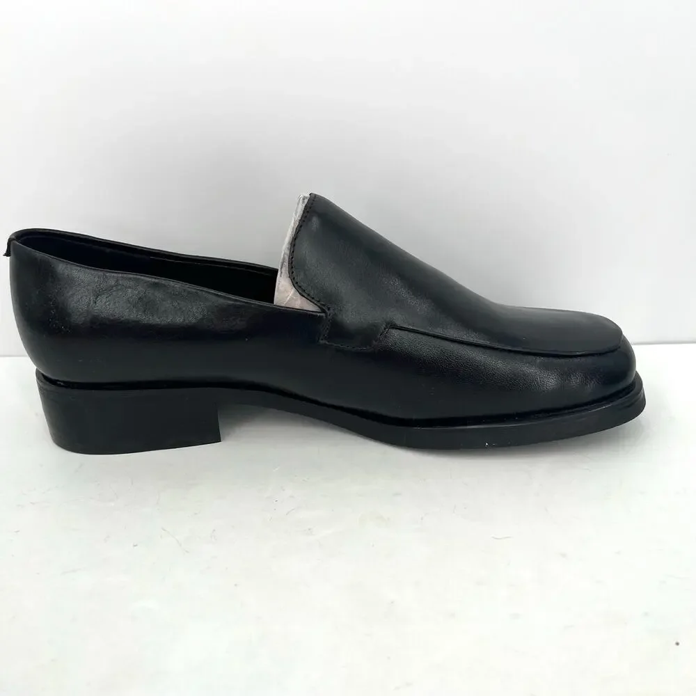 Franco Sarto L-Bocca women’s leather heels loafers shoes Wide